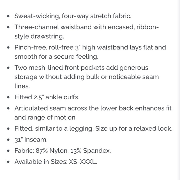 Zyia Ascend jogger Black - Picture 7 of 8